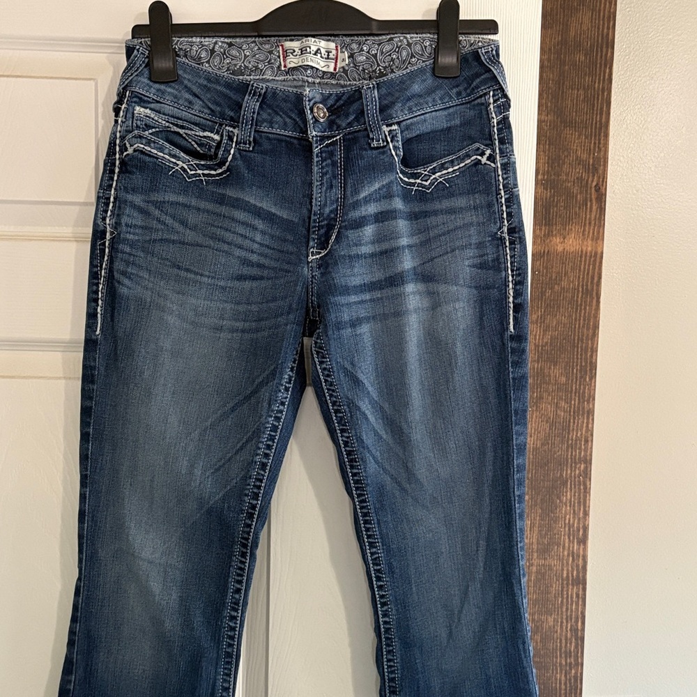 Ariat Women's Dark Blue Boot Cut Jeans